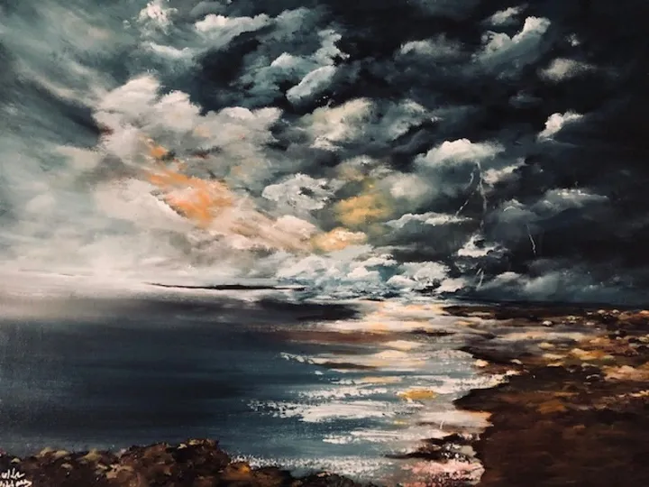 Ciel D'orage, artwork by Danielle Quevillon