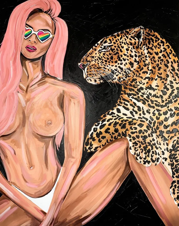 Meow, œuvre de Stéfanie Kearns