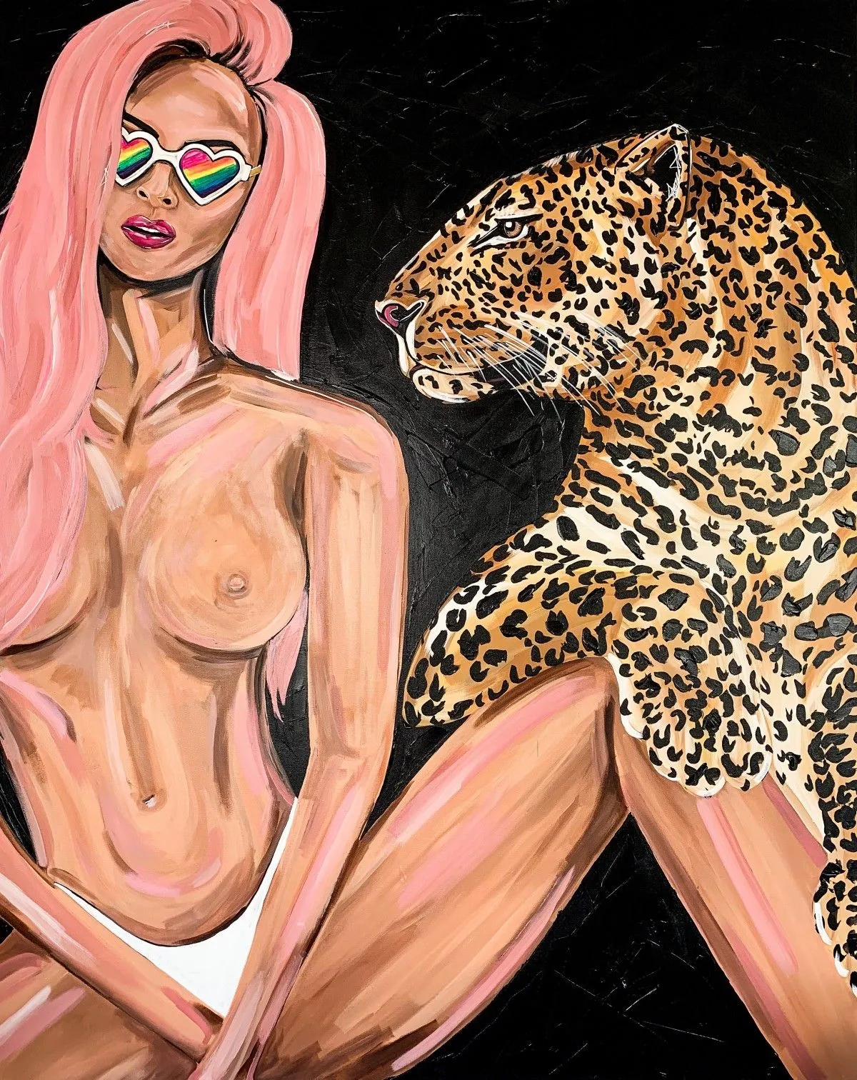 Meow, œuvre de Stéfanie Kearns