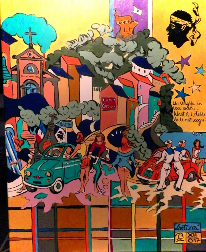 "Laetizia", artwork by Patrick Bergès