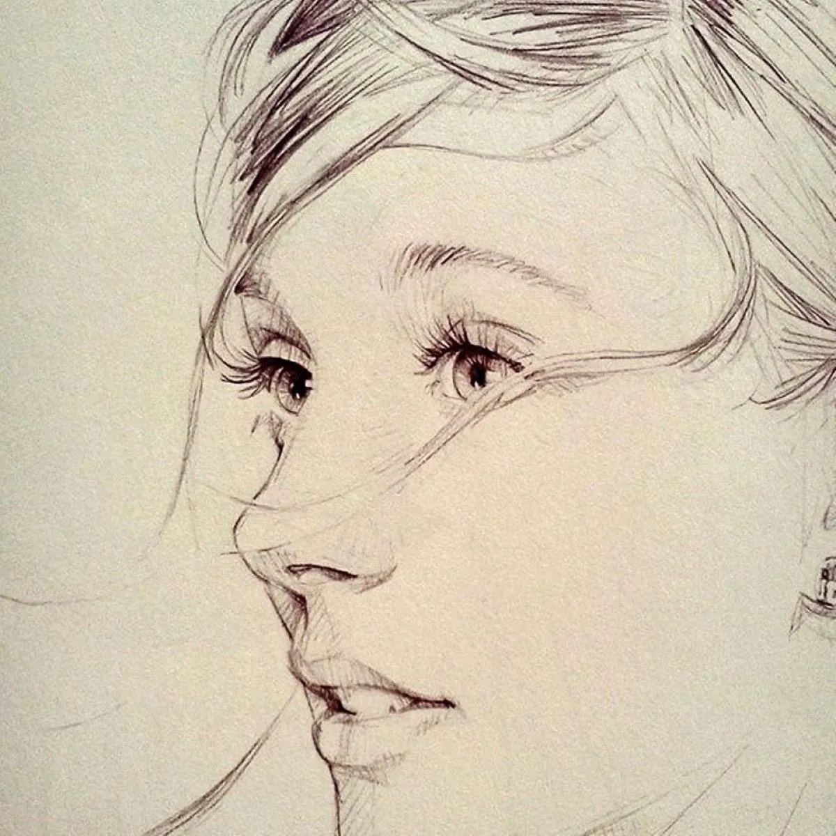 Pencil Drawing Fine Art, œuvre de Amelia Andris