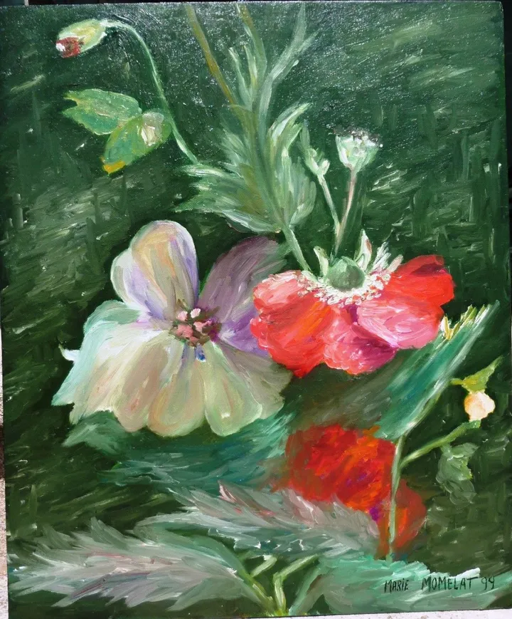 PAVOTS 1, artwork by marie momelat