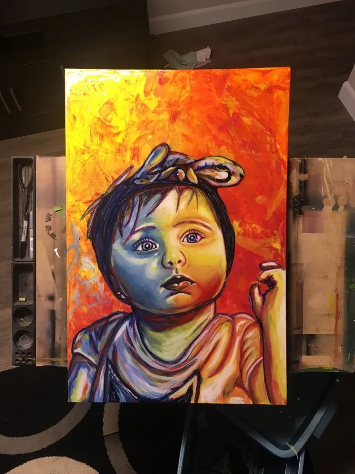 My love, artwork by fred Trudel