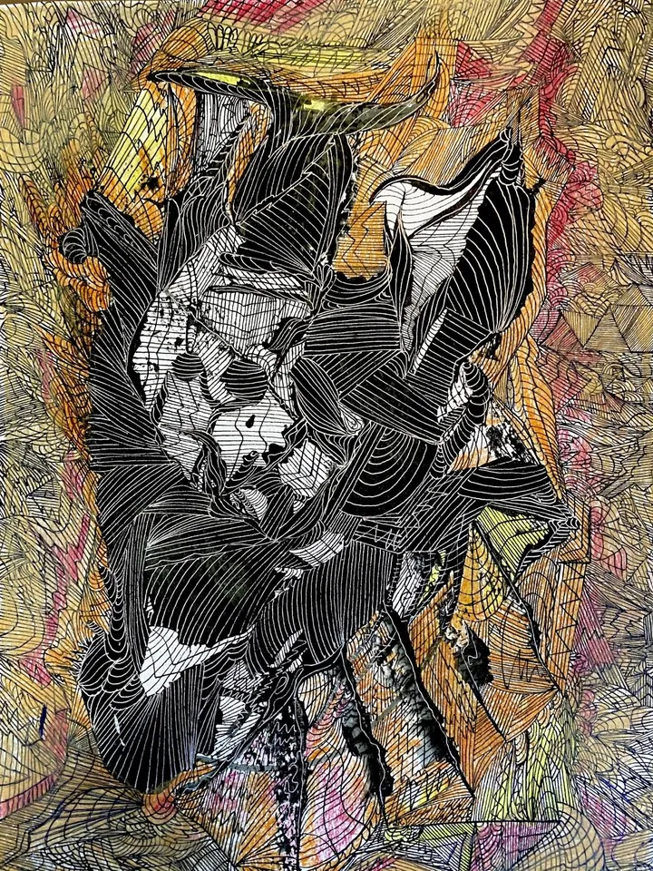 La Vision, artwork by Denis Roucau
