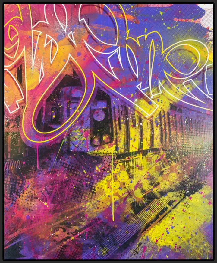 station, œuvre de VISE one