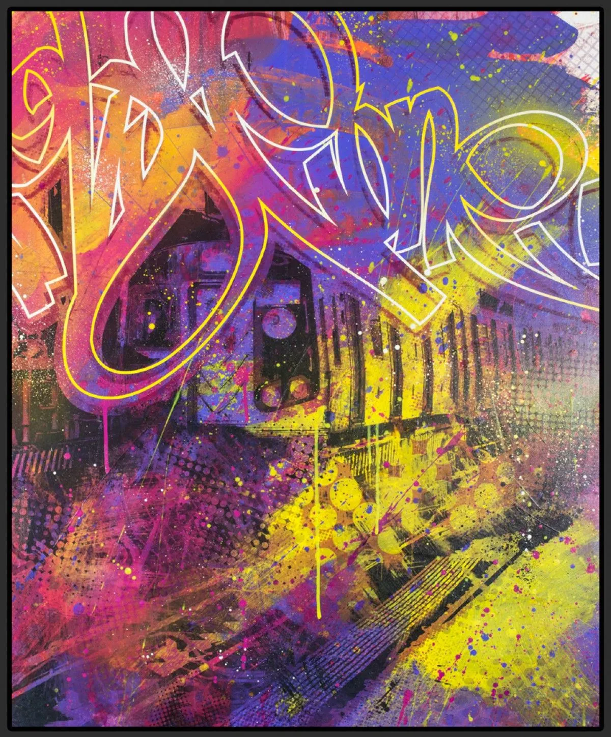 station, œuvre de VISE one