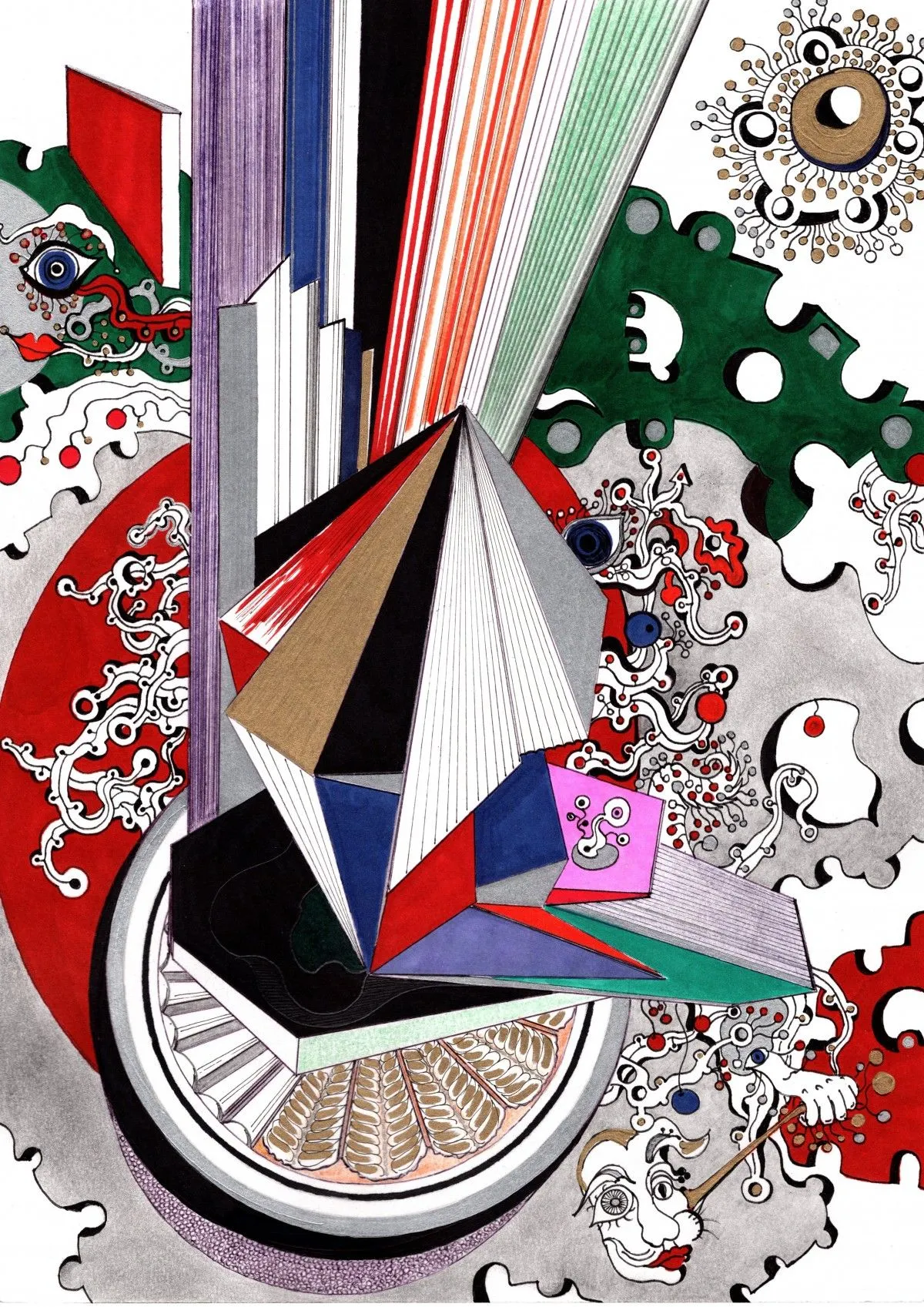 False impression.Wrong direction..., artwork by Eliyahu Ugg