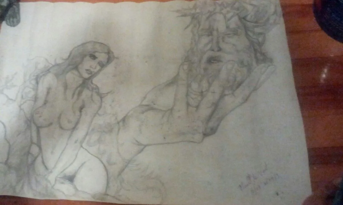Lards des anges!., œuvre de Fleur Le vent