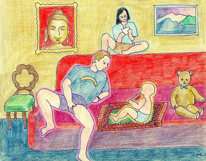 Strange Family, œuvre de Agnes Fodor