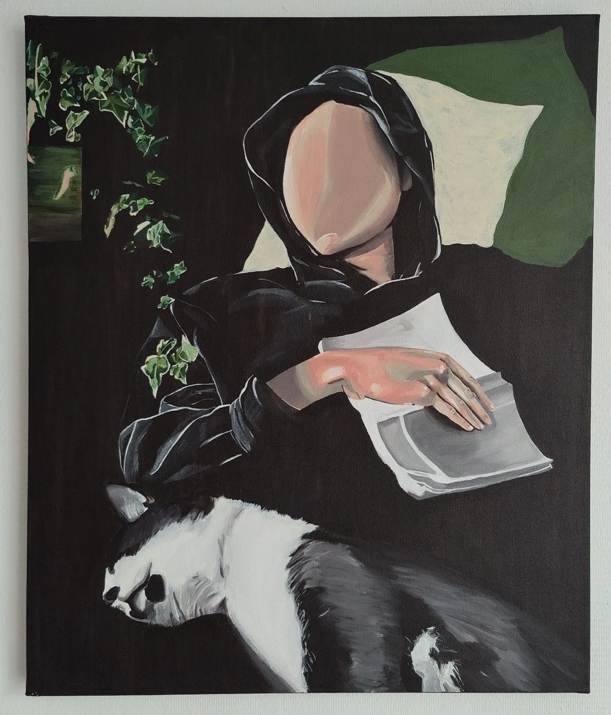 Le répit, œuvre de Néo .