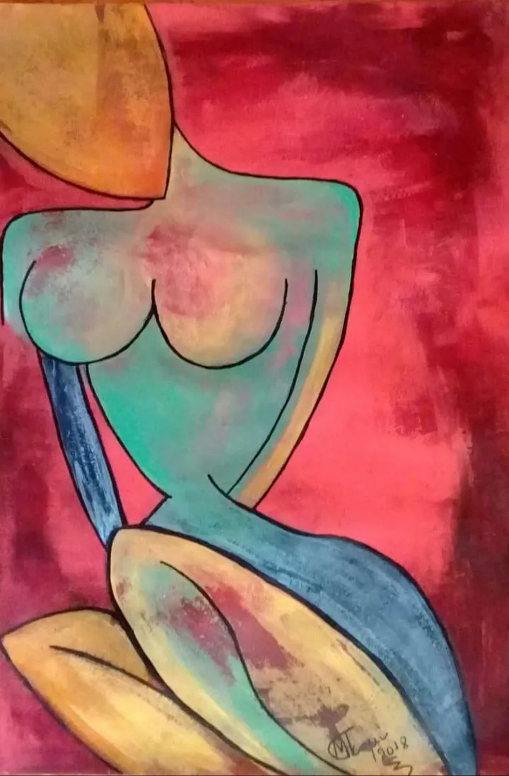 body in colors, œuvre de Marini Tsambi