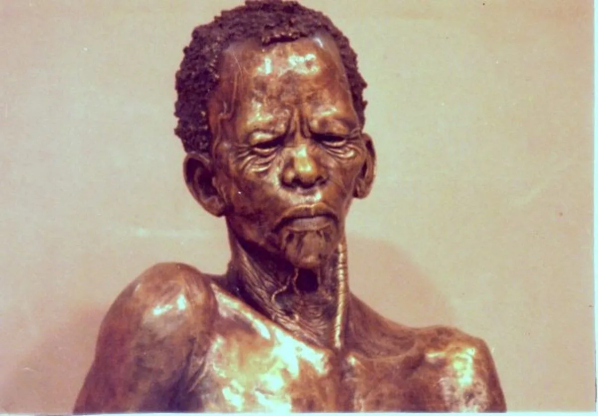 Bushman Portrait, œuvre de Willem Botha