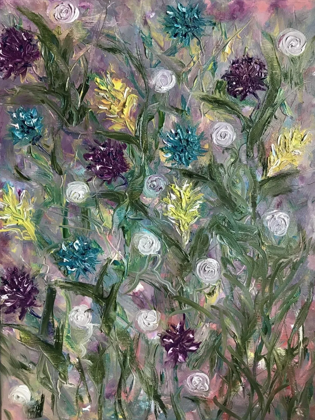 Wildflowers, œuvre de Yuliia Stelmakh