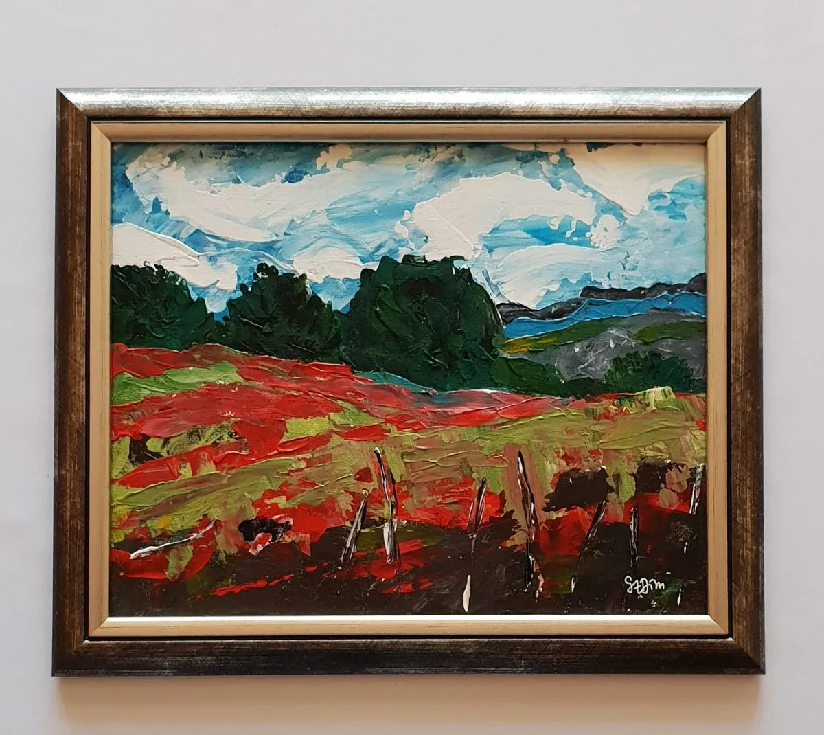 FLOWER FIELD, œuvre de Stanislava Dimitrova