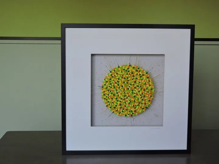 Dans la lumière 3, artwork by Rita Vandenherrewegen
