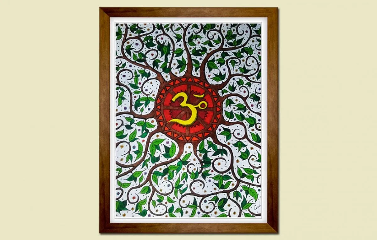 "OM Natura", œuvre de Pancho García