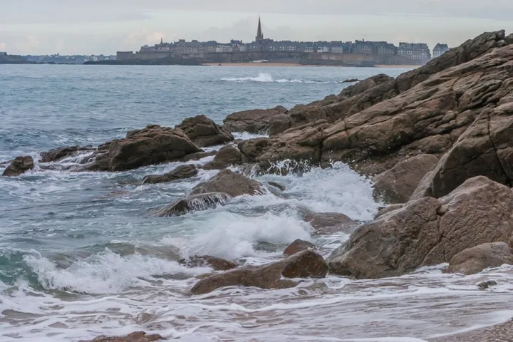 Saint Malo, œuvre de Nicolas Bernié