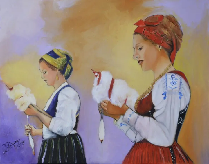Spinning, œuvre de Isaura XAvier Campos