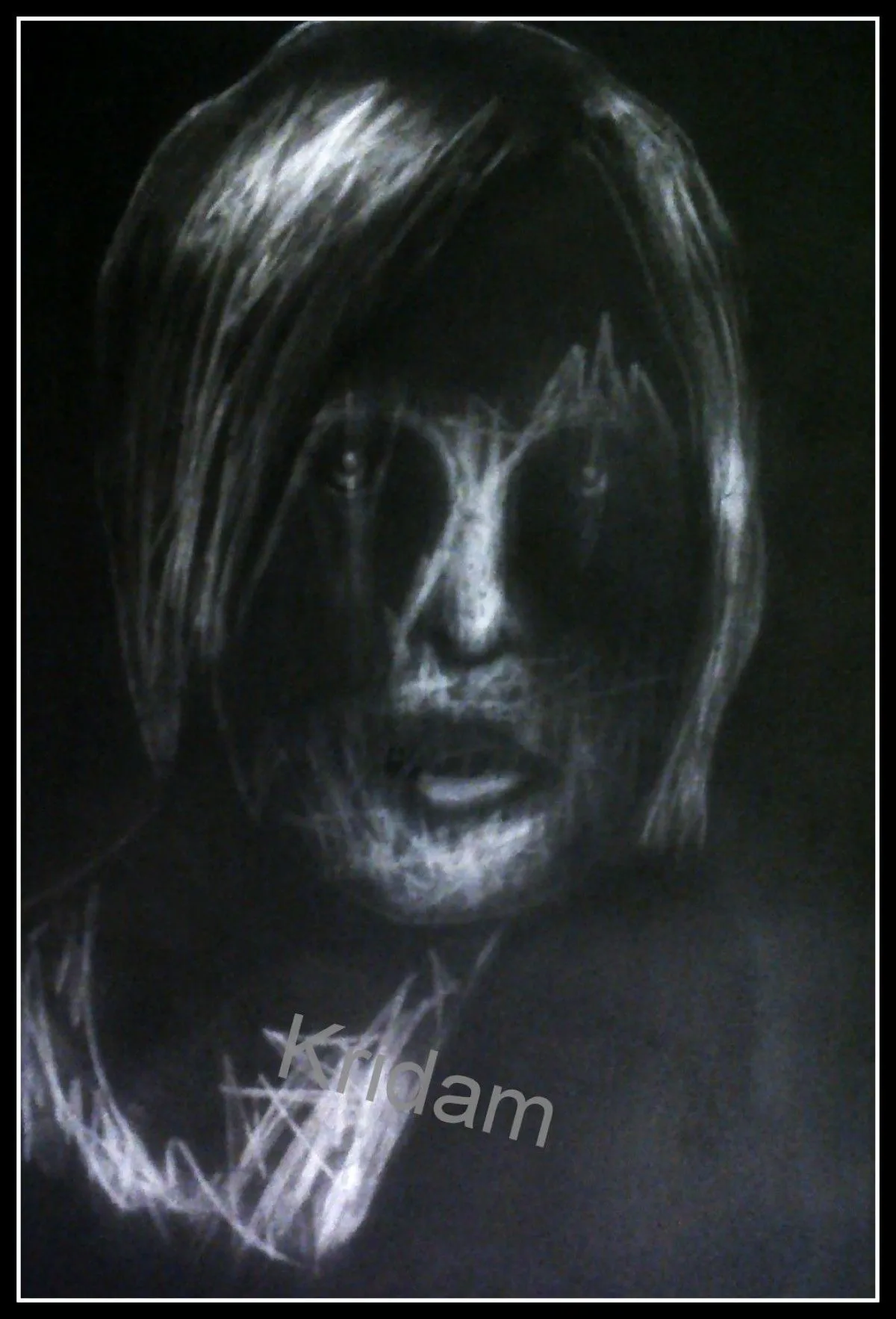 Absence, artwork by Christian POPOVIC