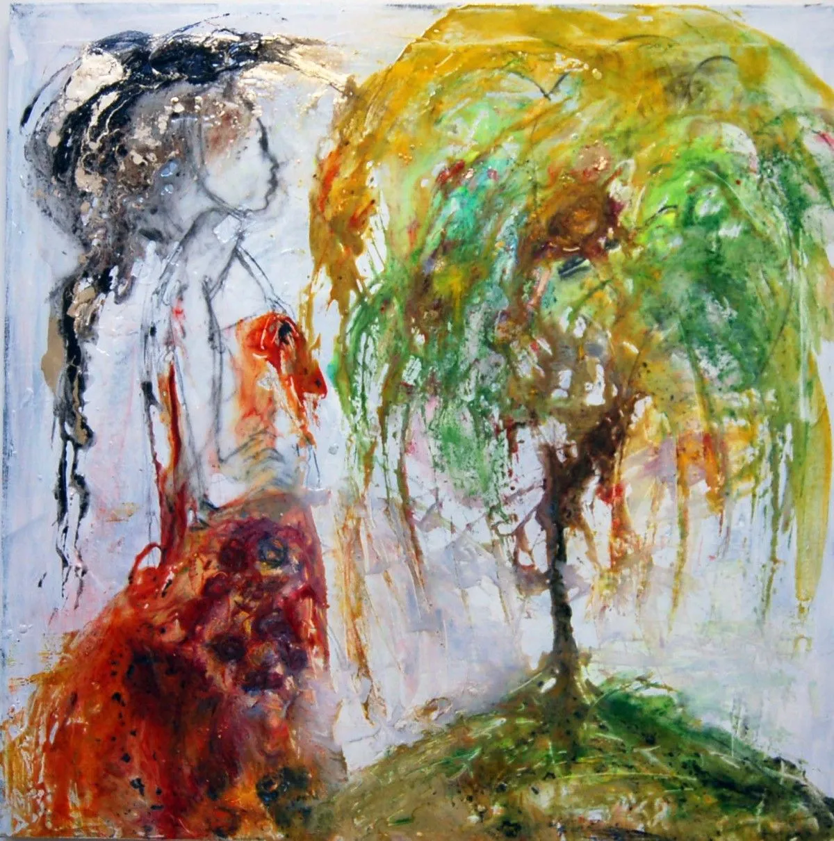 WOMAN INCOLORS, œuvre de Giusy Lauriola