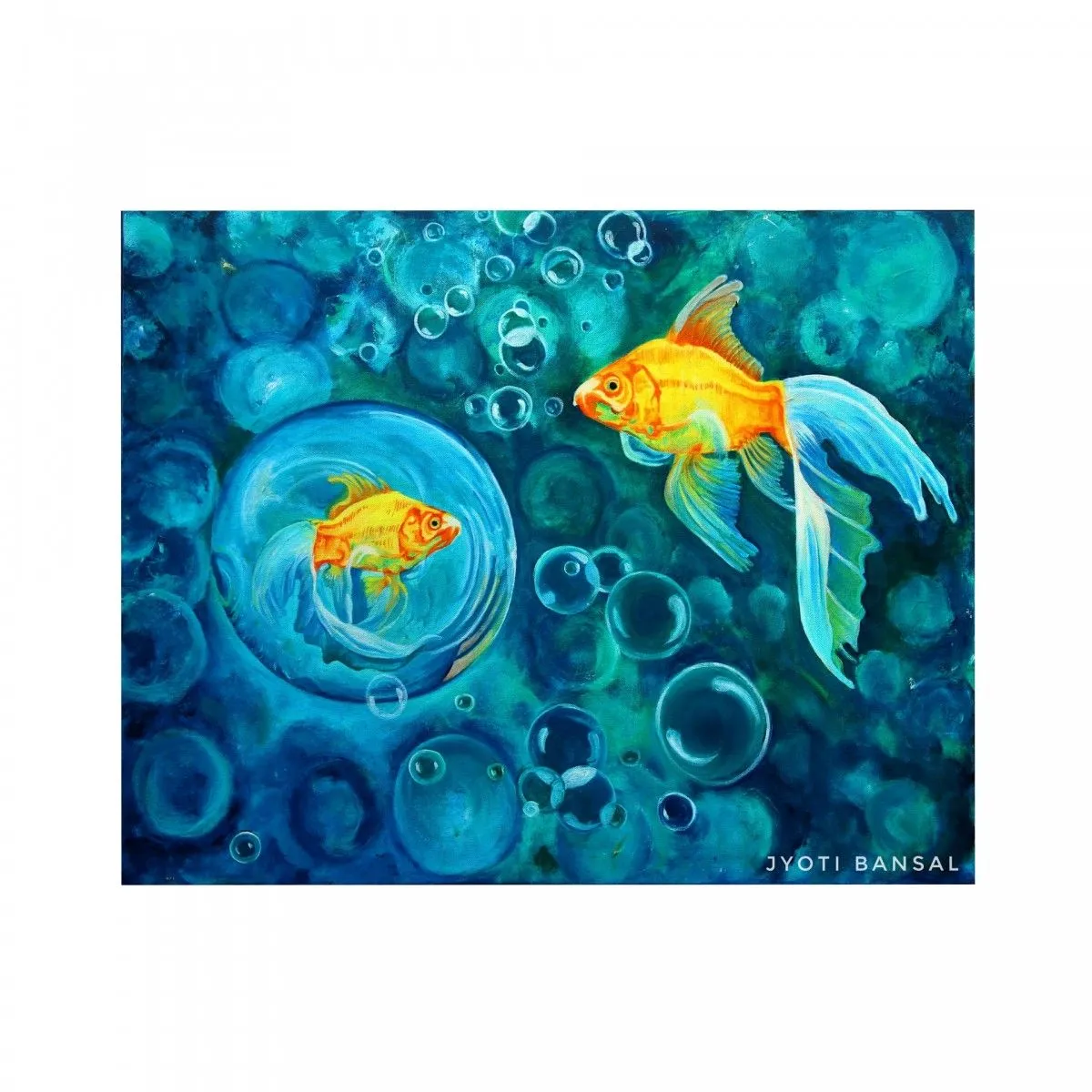 The Goldfish, œuvre de Jyoti Bansal