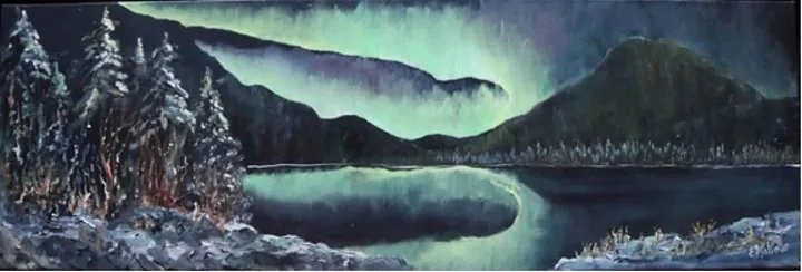 Boréales – Lake Buntzen (C.-B.), artwork by Grand partage