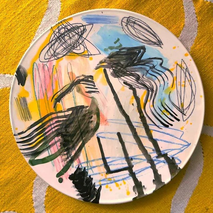 PLAT 1, œuvre de MICHEL RABANELLY