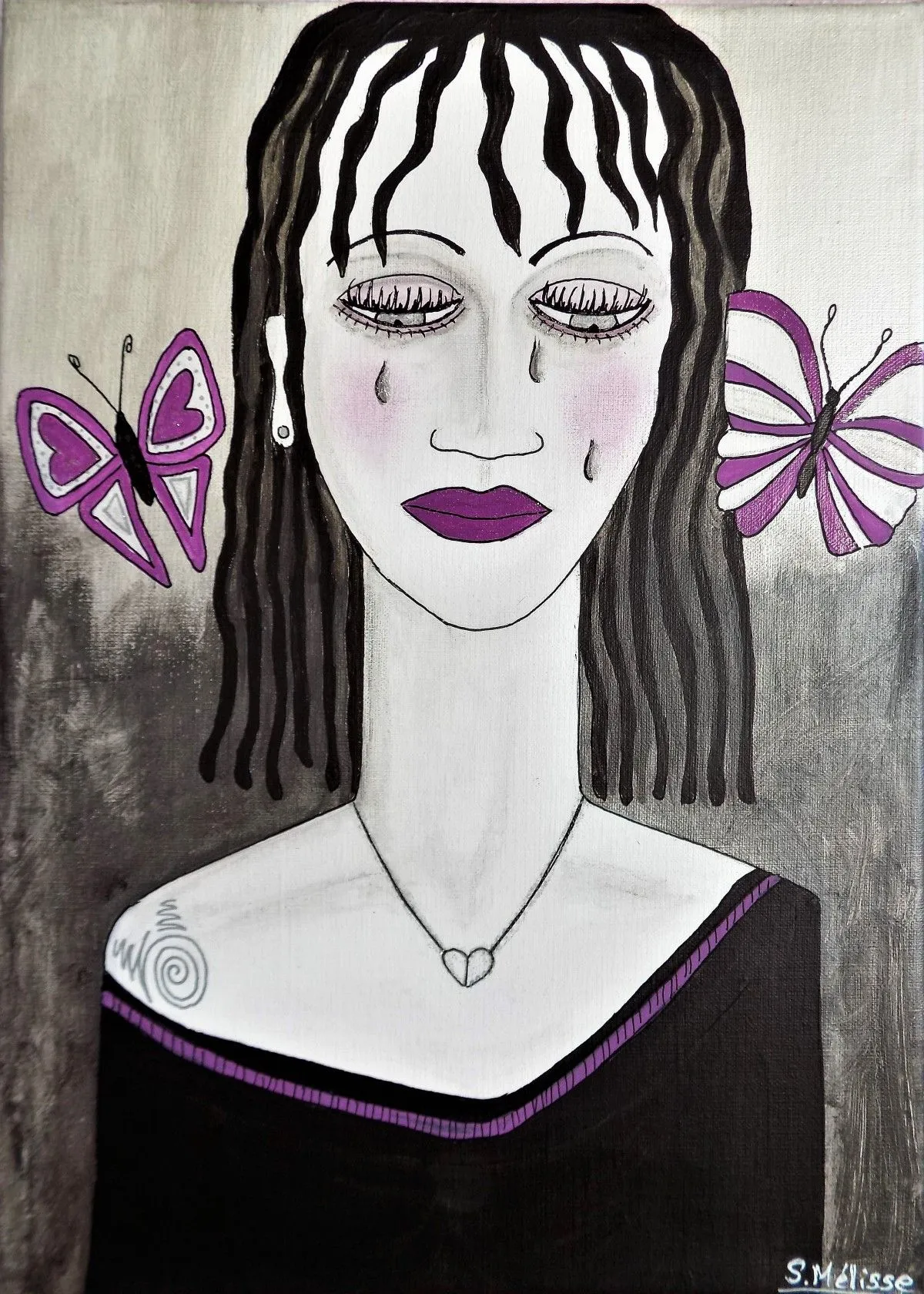 PERTES, artwork by Sandrine Mélisse