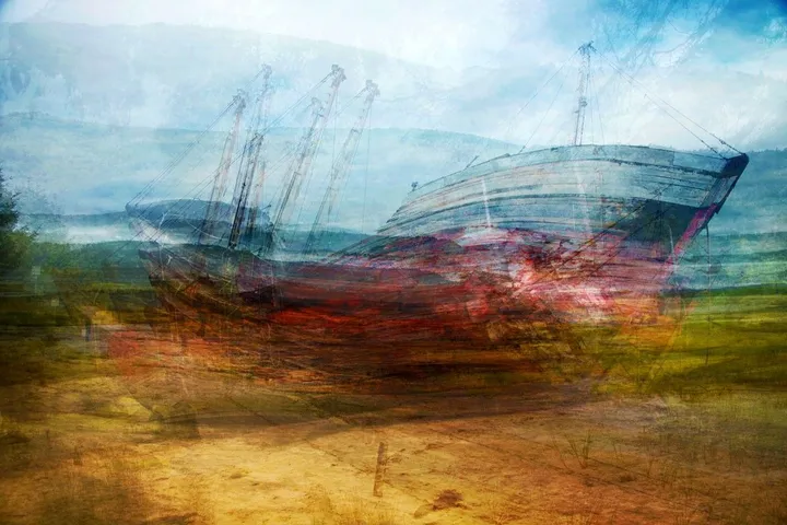 Bateau BSP, œuvre de Eric Villeneuve