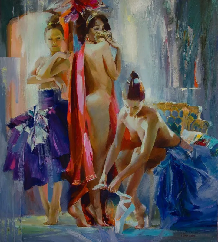 Dancers (2015), œuvre de Vasyl Khodakivskyi