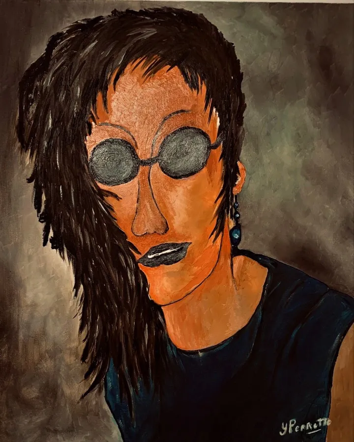 " Regard ", œuvre de Yves Perrotte