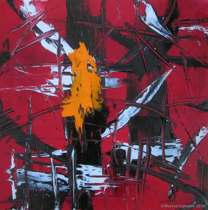 Déconstruction 9, artwork by Maryse Lapointe