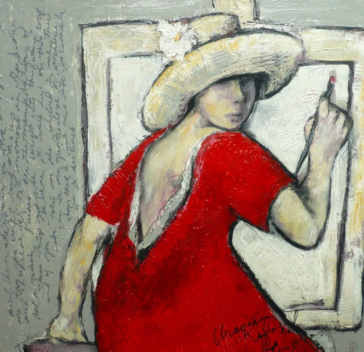 The Art Student, œuvre de Ursula Lampron
