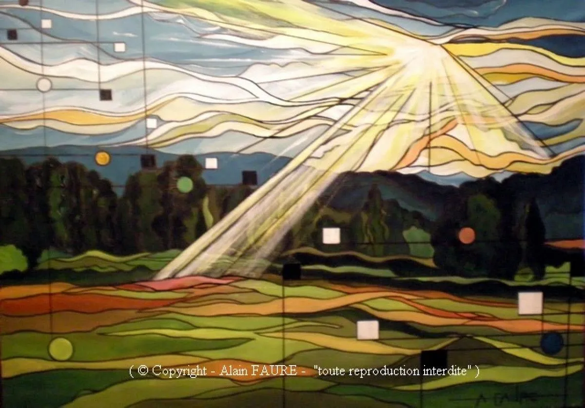 GRAND LUBERON, artwork by Alain FAURE