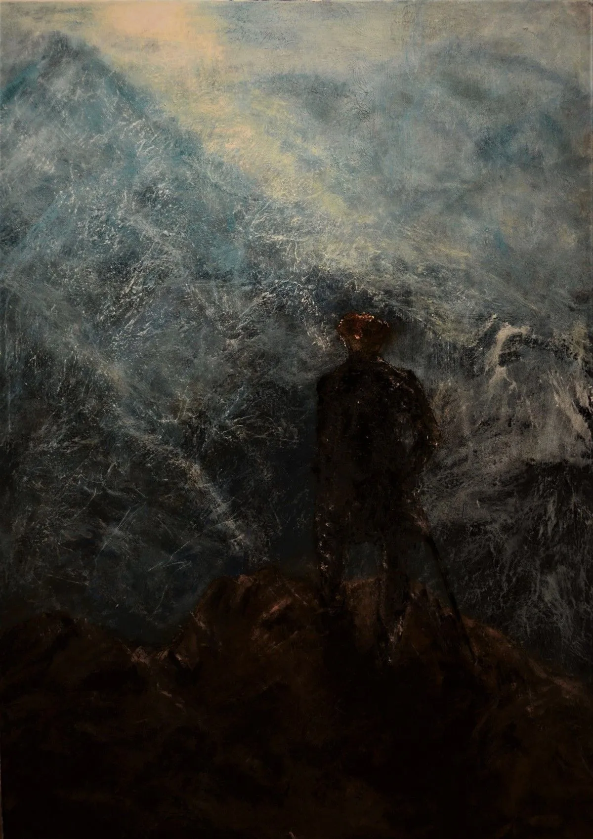 le voyageur, artwork by antonio brusadelli