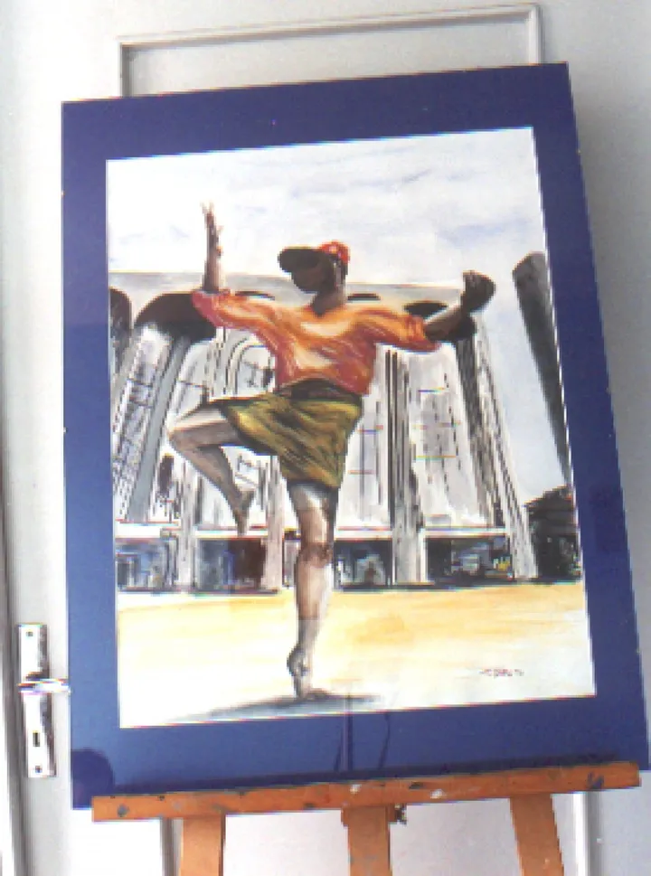 Black danse, œuvre de Patrick Tubaro