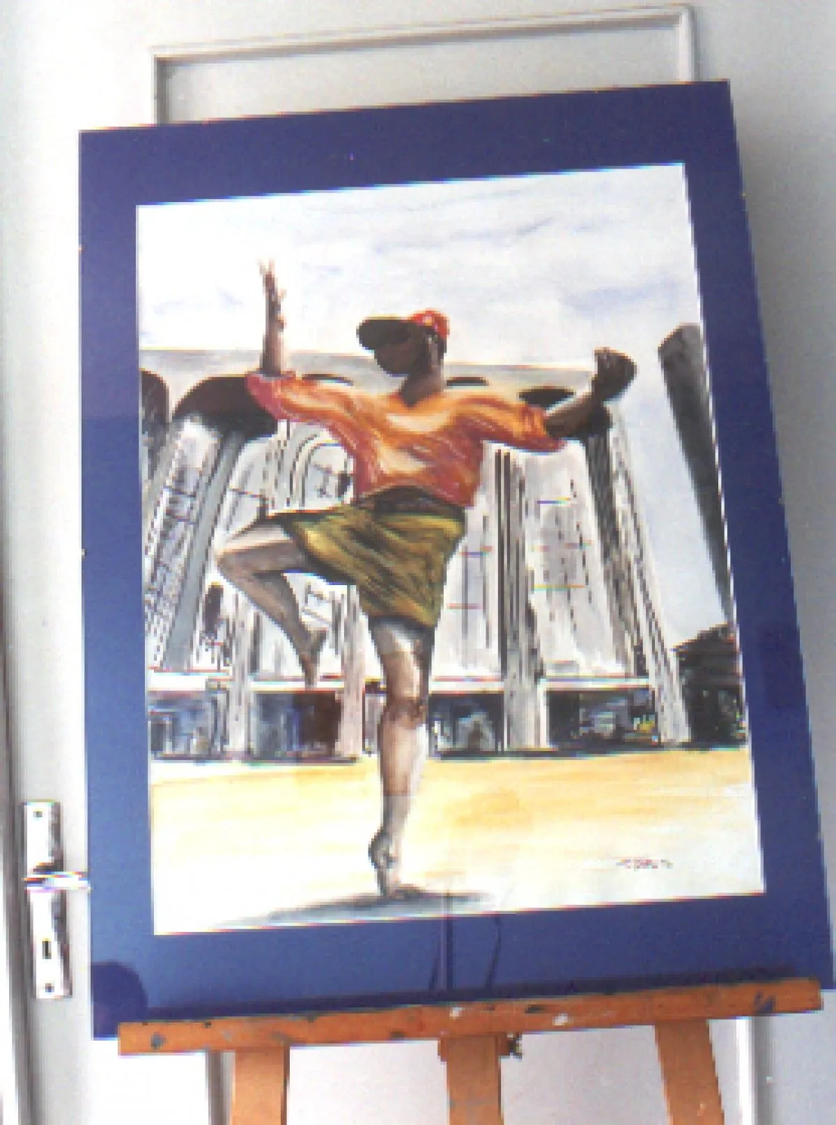 Black danse, artwork by Patrick Tubaro