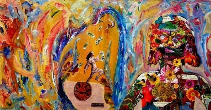 Natural Born Fugitive, artwork by Margaret Archambault