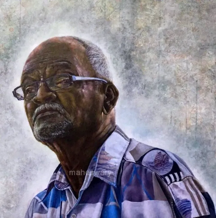 The Fading Pride..., artwork by Maheswary Manickam