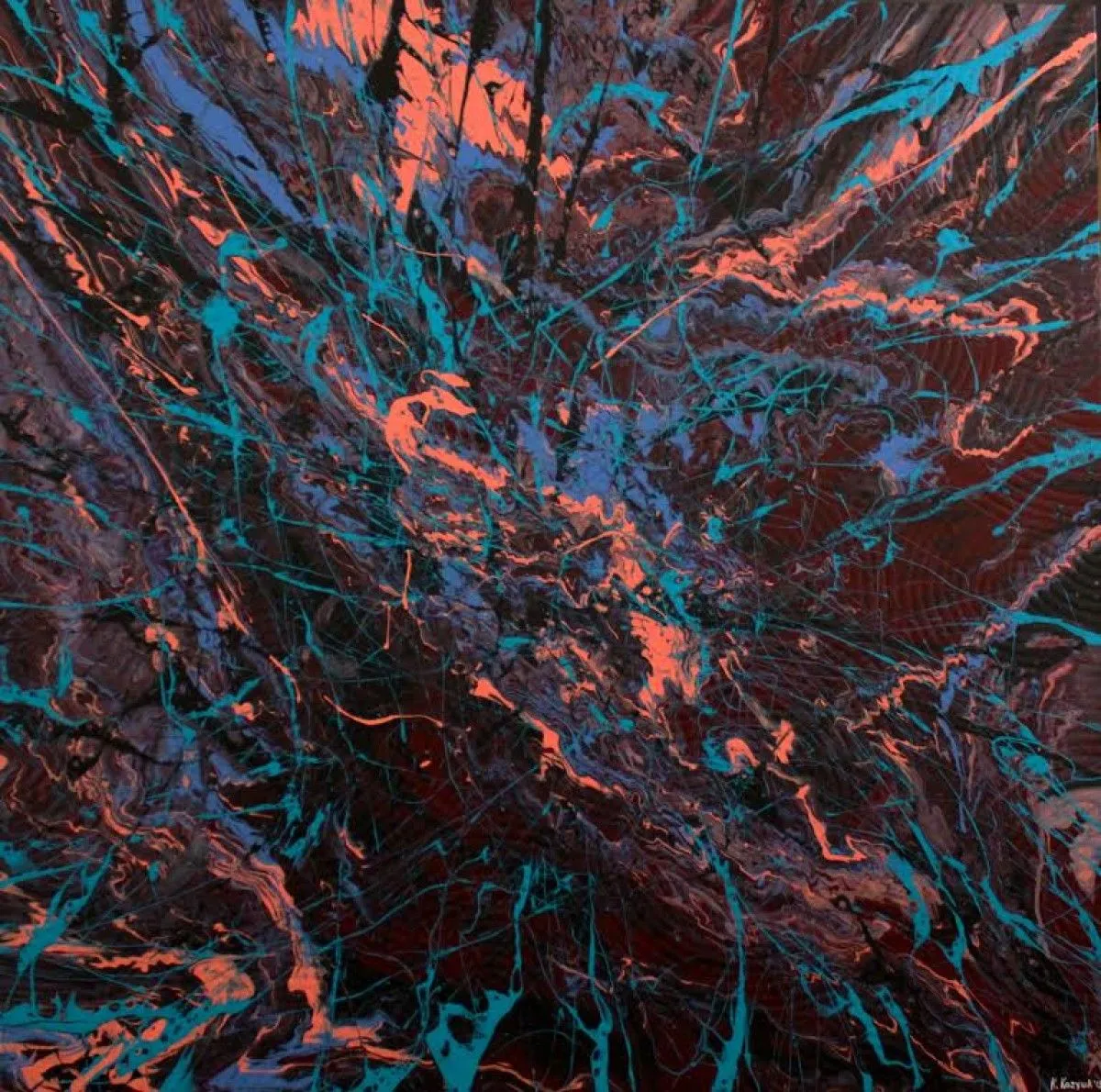 Music Explosion, artwork by Khrystyna Kozyuk
