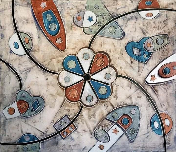 Fuochi d'artificio, artwork by Andrea Benetti