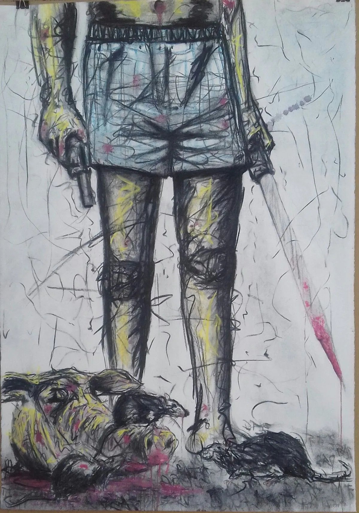 ''Days work'', œuvre de Sifiso Temba