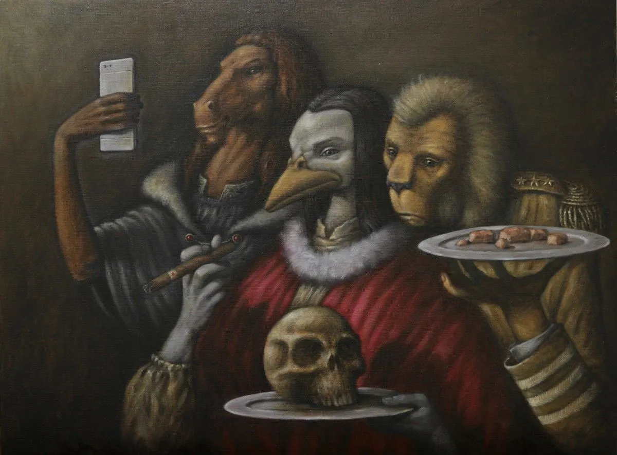 Party, artwork by Antonio de Cesare