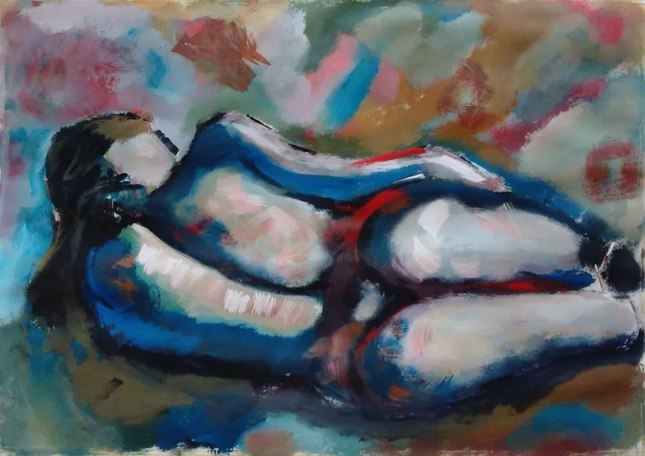 Nude, Rear View, œuvre de Kenneth Friend