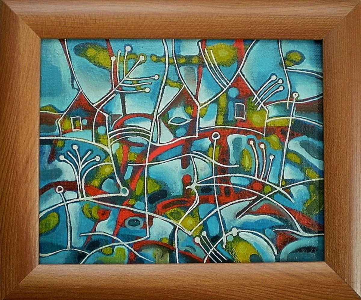 Landscape-XVI, artwork by Stanislav Bojankov