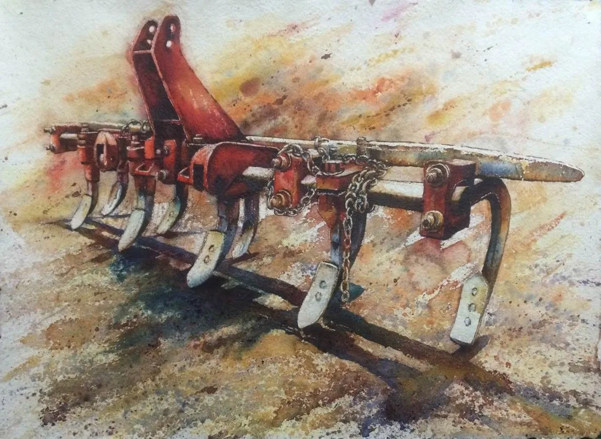PLOUGH, œuvre de EDUARDO JAVIER DEUSTUA