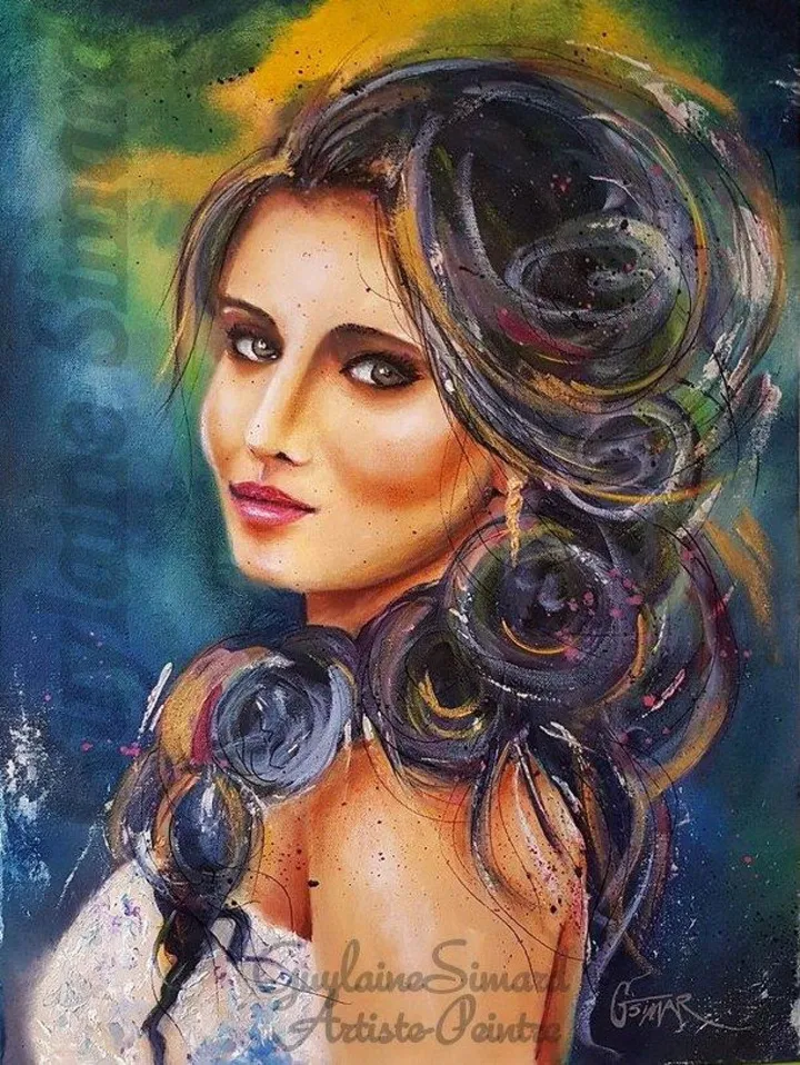 Vent de séduction ( wind of seduction), artwork by Guylaine Simard