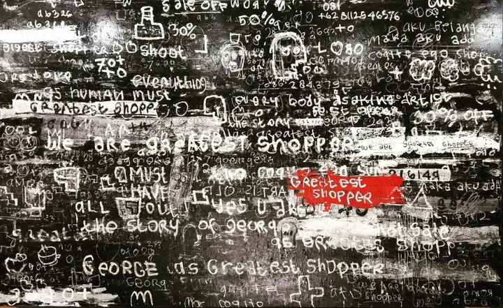 Greatest shopper, œuvre de dedy sufriadi