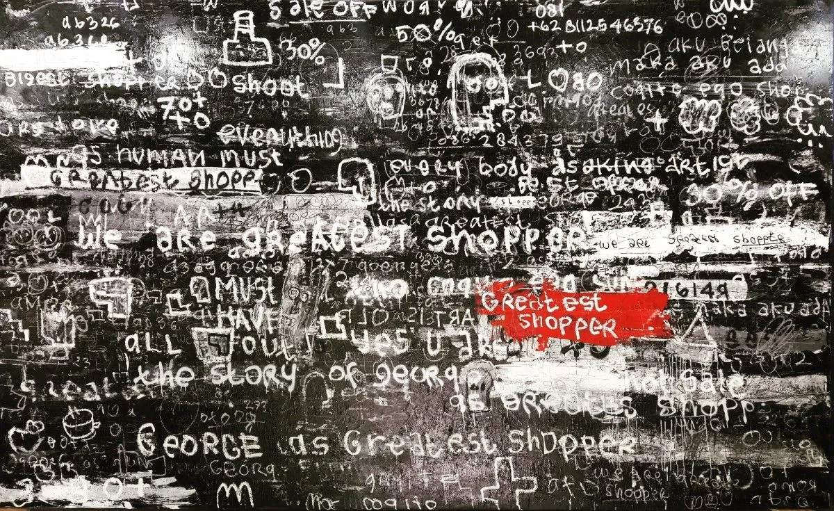 Greatest shopper, œuvre de dedy sufriadi