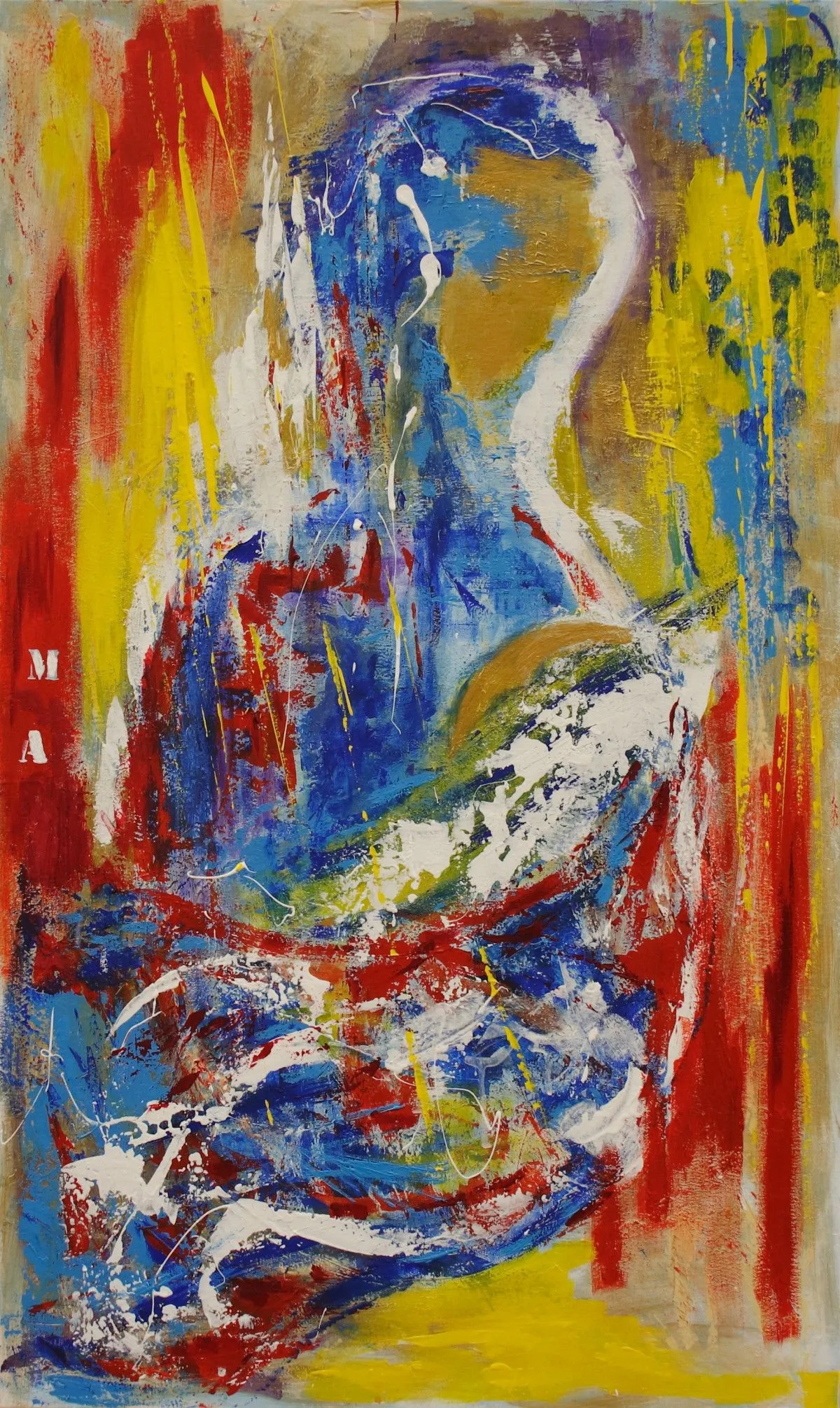 Flow #7, artwork by Oksana Okhapkina